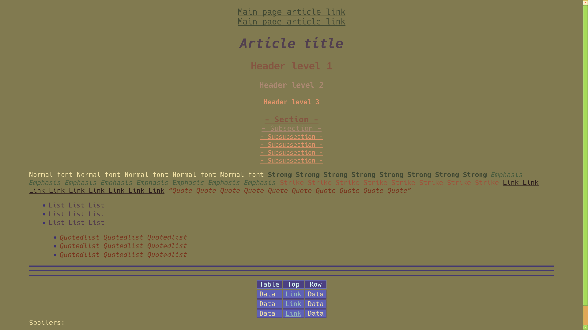 Yoko Kono theme screenshot